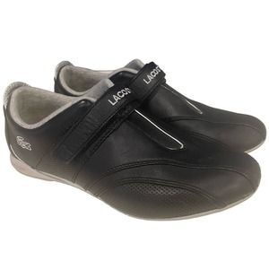 Lacoste Vintage Womens Shoes Size 8 Black Sprinter Holistic C22 Sneakers